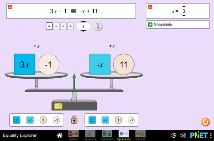 Explorador de Igualdades II