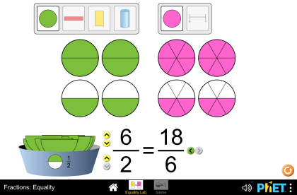 Igualdad de Fracciones